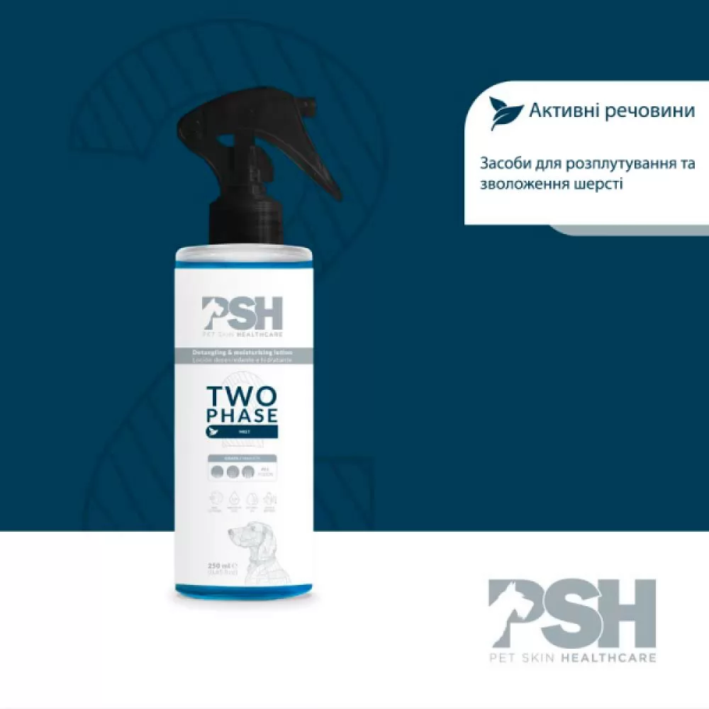 Отзывы на Двухфазный кондиционер для шерсти животных PSH 2 Phase Conditioner 250 мл. - 2