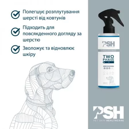 Фото Двофазний кондиціонер для грумінгу PSH 2 Phase Conditioner 250 мл. - 3