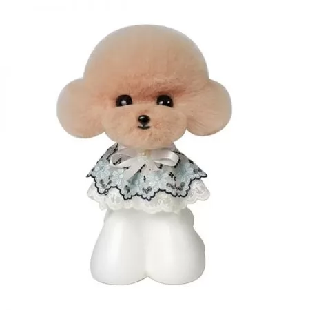 Фото Шерсть манекена головы для Mr Jiang Teddy Head Model Champange - 1