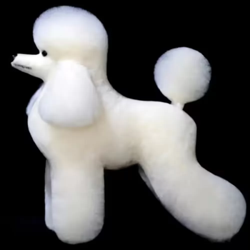 Шерсть всего тела для манекена Mr Jiang Toy Poodle Model White