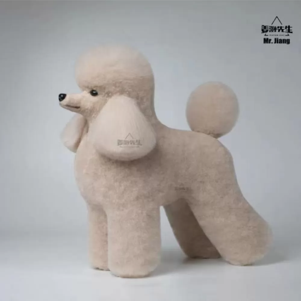 Шерсть всего тела для манекена Mr Jiang Toy Poodle Model Milk Tea