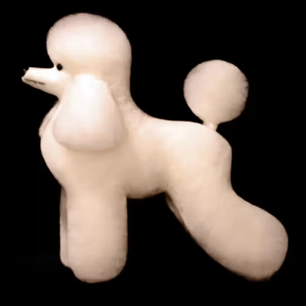 Шерсть всього тіла для манекена Mr Jiang Toy Poodle Model Creamy White