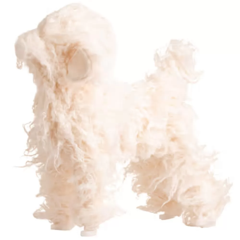 Шерсть всього тіла для манекена Mr Jiang Toy Poodle Model Creamy White - 3