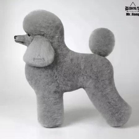 Фото Шерсть всього тіла для манекена Mr Jiang Toy Poodle Model Grey - 3