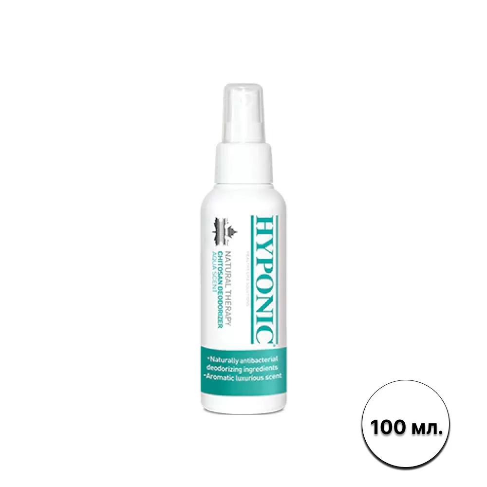 Дезодорант для животных Hyponic Chitosan Deodorizer Aqua Scent 100 мл.