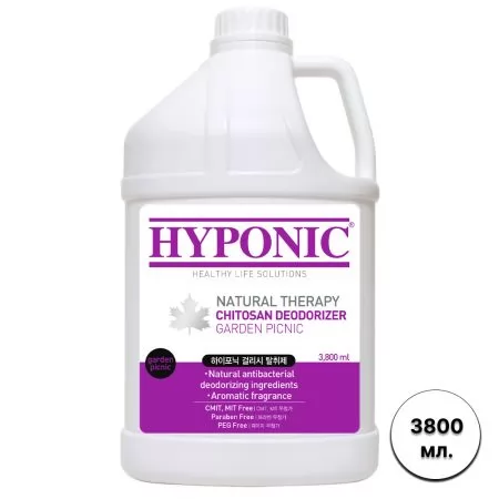 Фото Дезодорант для животных Hyponic Chitosan Deodorizer Garden Picnic 3800 мл. - 1