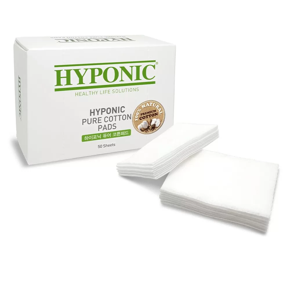 Ватні диски для тварин Hyponic Pure Cotton Pads 50 шт.