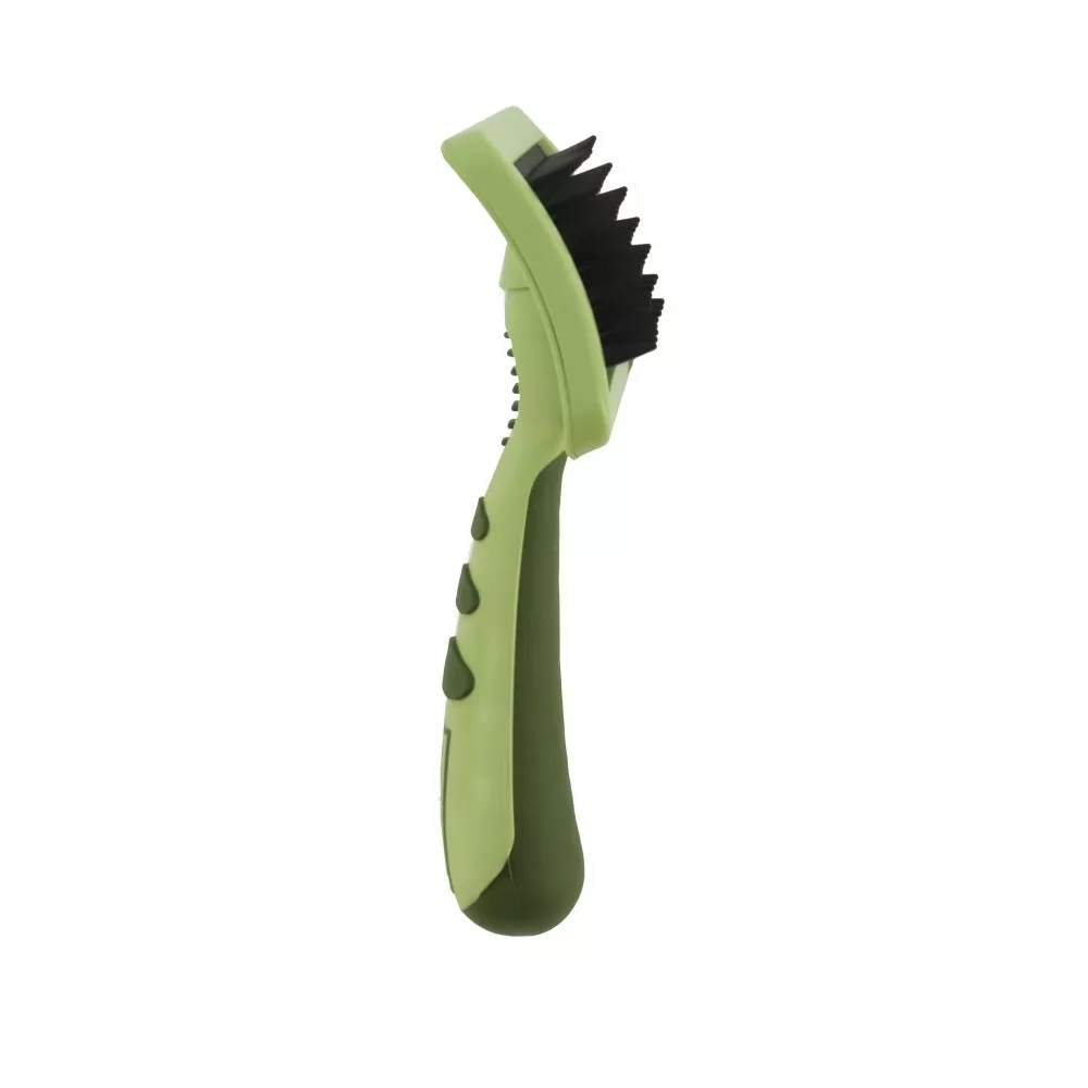 Силіконова щітка у вигляді пуходерки Safari Massage Brush - 3