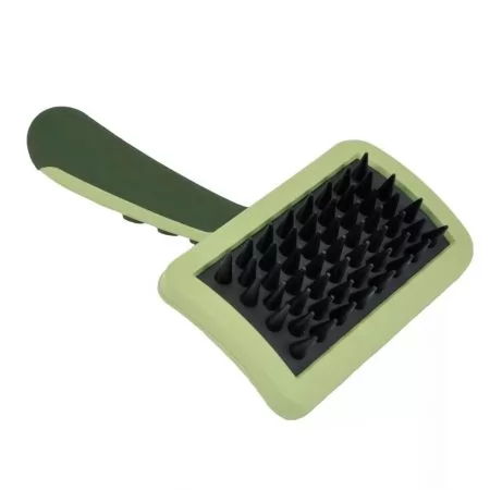 Фото Силіконова щітка у вигляді пуходерки Safari Massage Brush - 5